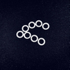Manufacturer Custom Molded NBR FKM Silicone PU Polyamide White O Ring