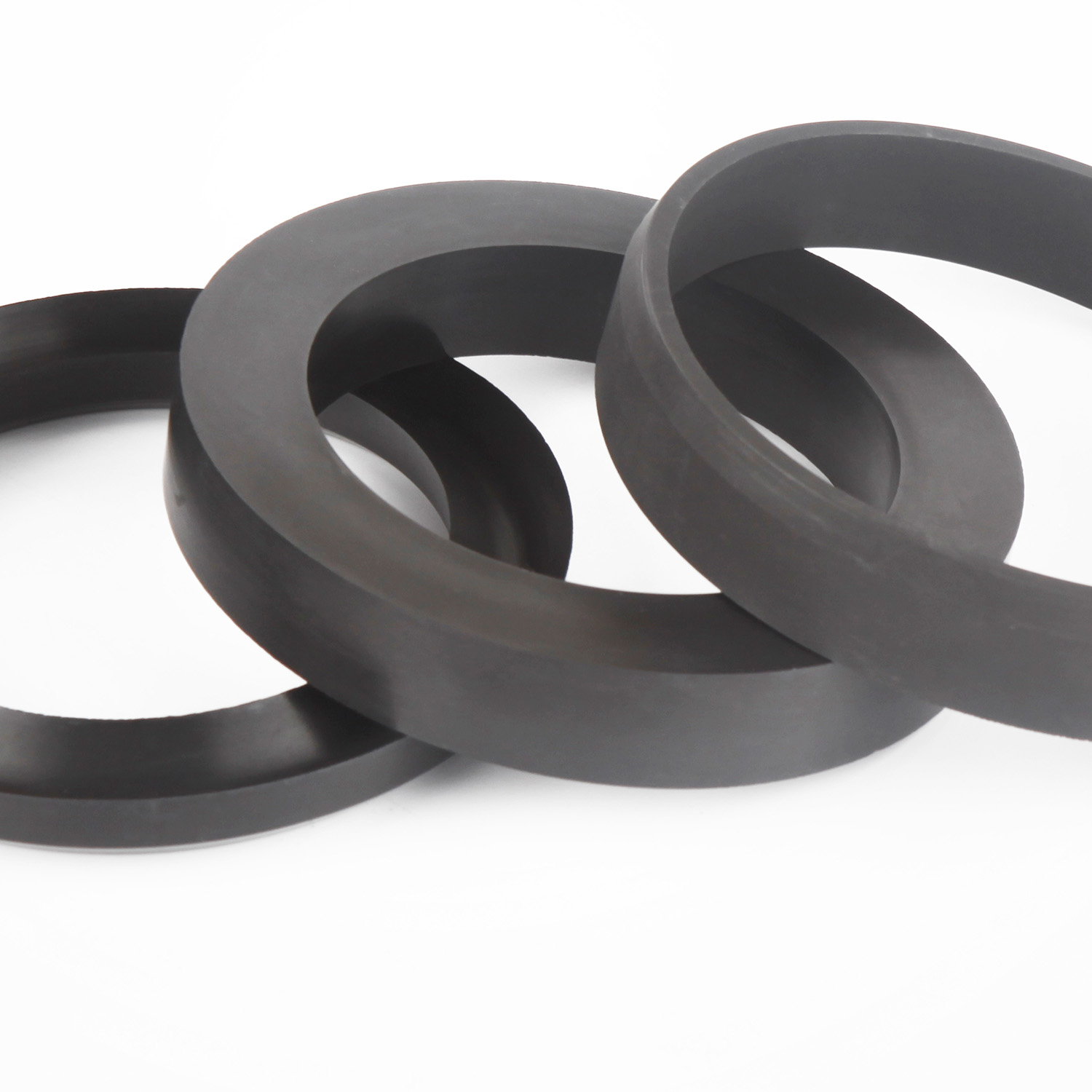 Buna NBR Nitrile Rubber Pipes Custom Molded Black flat washer