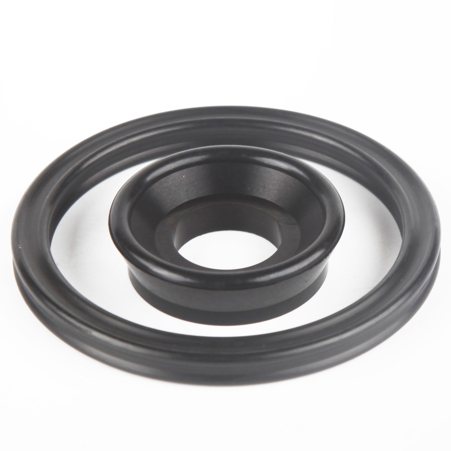 Buna NBR Nitrile Rubber Pipes Custom Molded Black flat washer