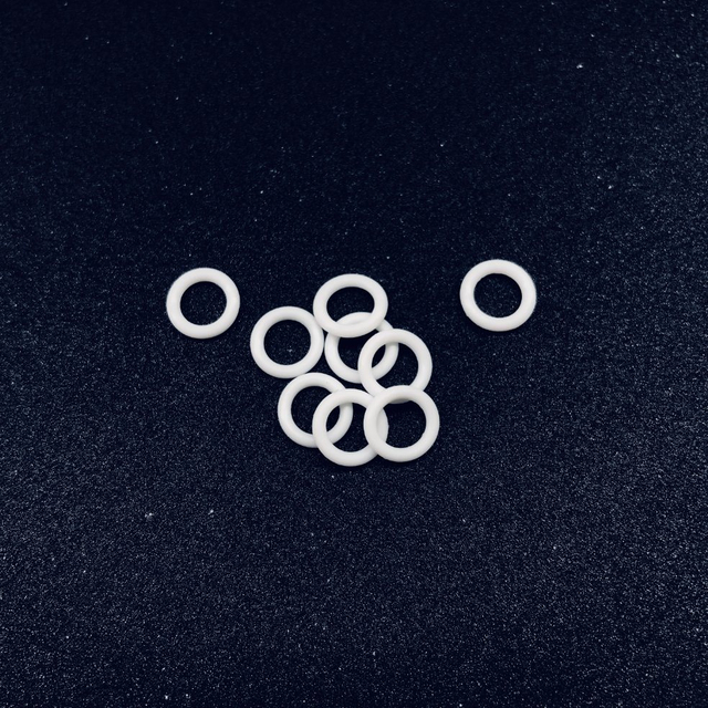 Manufacturer Custom Molded NBR FKM Silicone PU Polyamide White O Ring